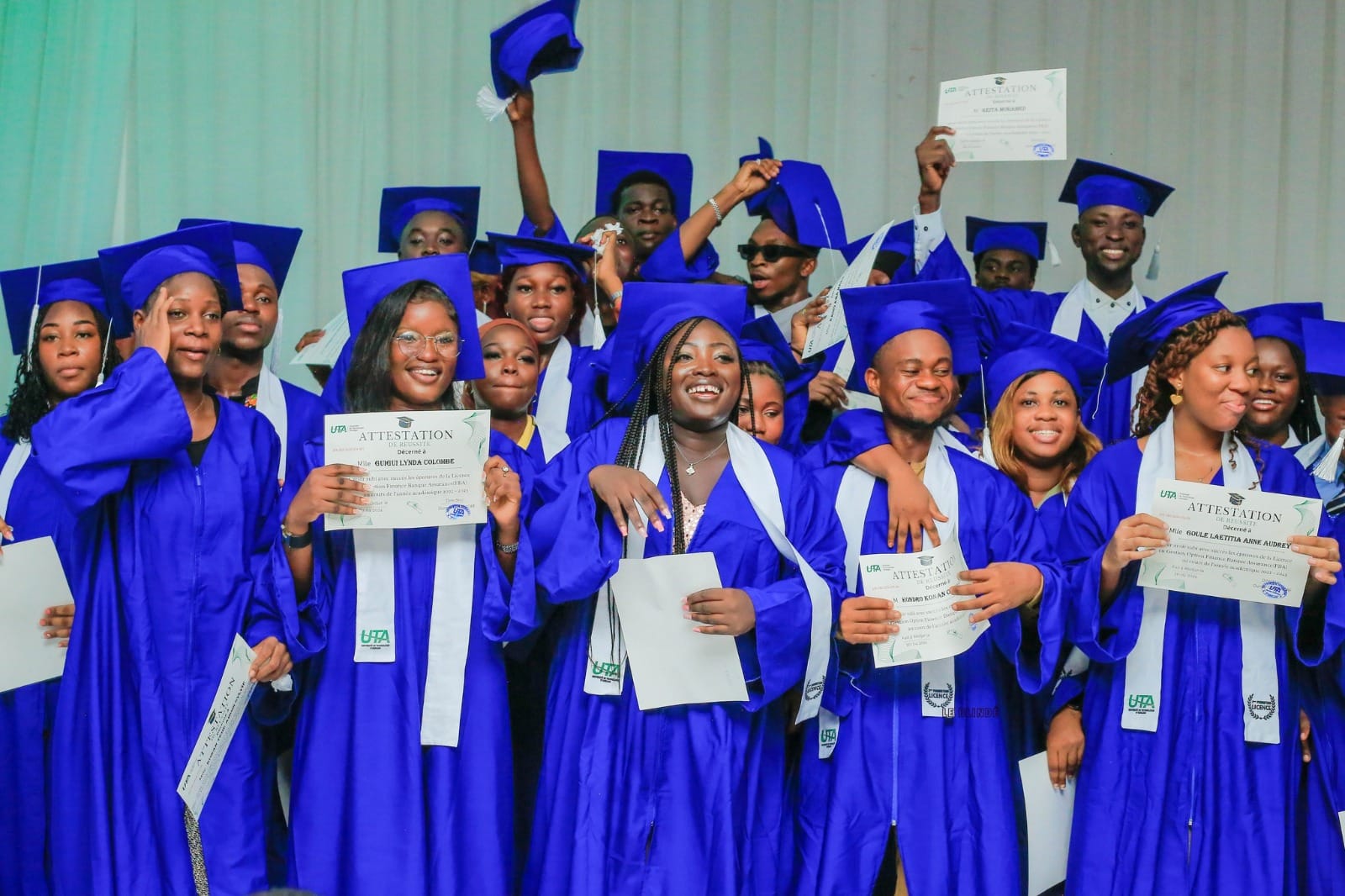 Étudiants gagnants du concours national